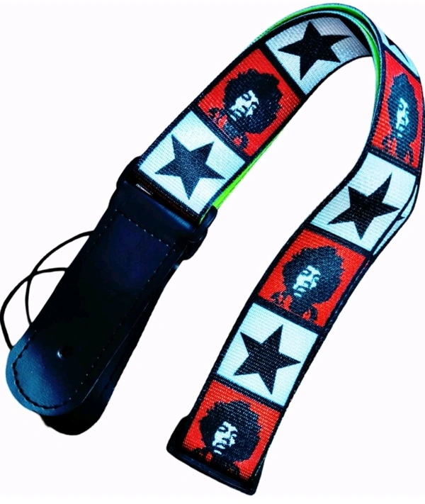 stylish adjustable Star Guitar strap