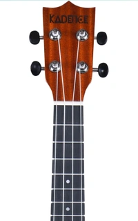 Kadence Concert Ukulele 23", Cinnamon Brown colour, fluorocarbon strings, matt finish with strap and bag (Spring Summer Collection of Ukuleles)