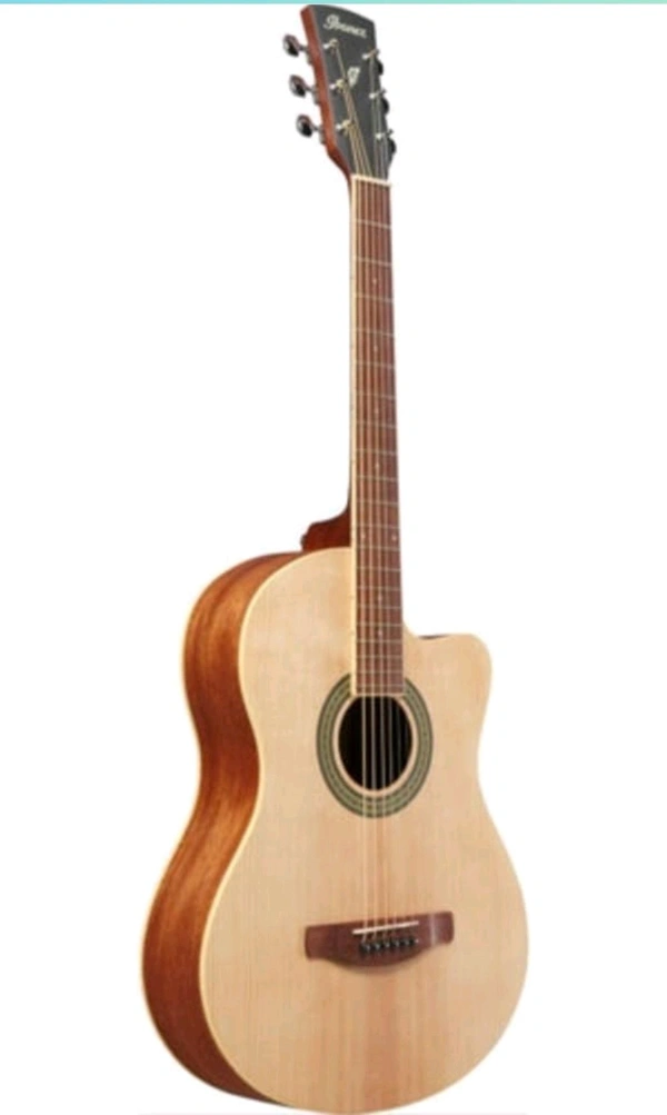 Ibanez 39 Inches Rose Wood Cutaway Acoustic Guitar With Gig-Bag, Polishing Cloth And E-Book