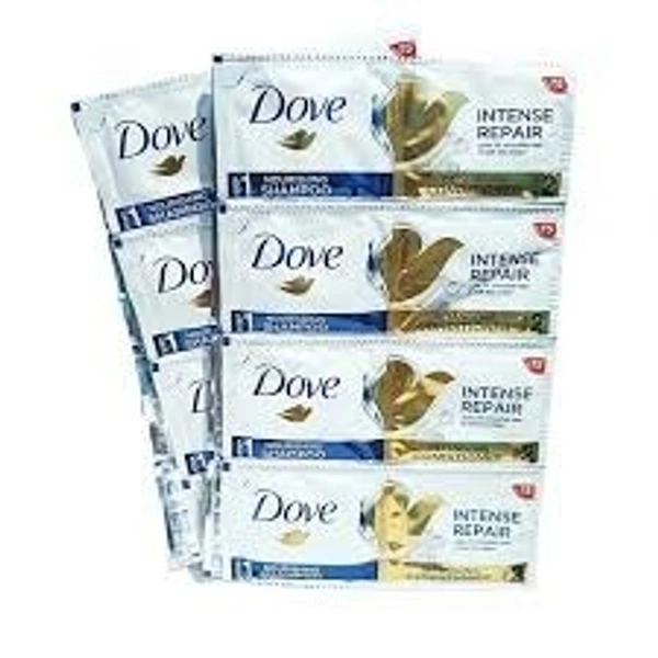み*ち様 G-RAP【THE DOVE SHACK】【2 SCOOP】2枚セット Dove Intensive Repair Shampoo, 5ml Sachet - Pack of 64 : Amazon.in