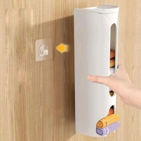 Wall Mounted Socks Storage Plastic Carry Bag Storage Multipurpose Storage Box