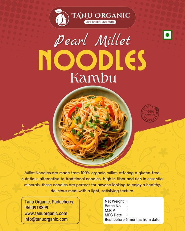 Noodles - Pearl Millet (Kambu) - 200g