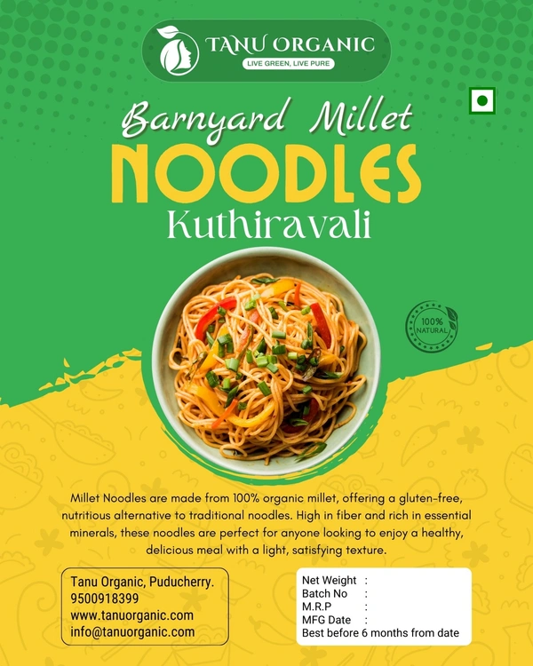 Noodles - Barnyard Millet (Kuthiravali) - 200g