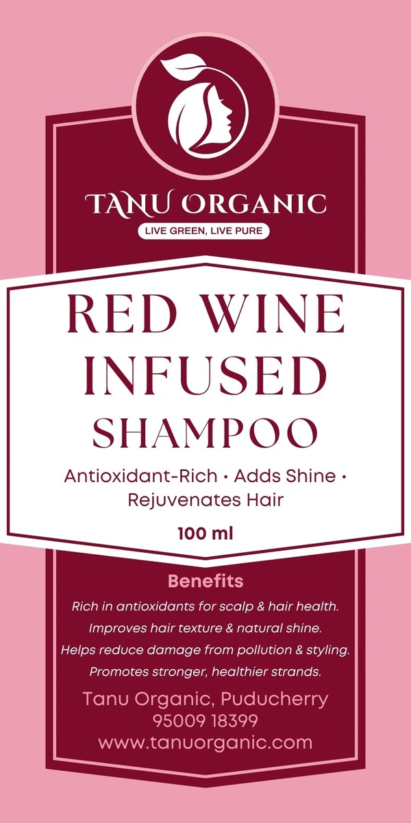 Red Wine Shampoo - 100ml
