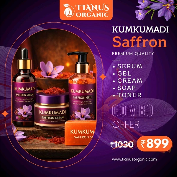 Kumkumadi Saffron Combo