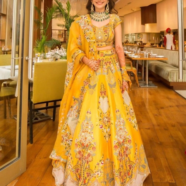 VASTREMATE Trendy Petite Woman Lehenga - free size 