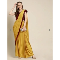 VASTREMATE Alluring Sarre - Free size