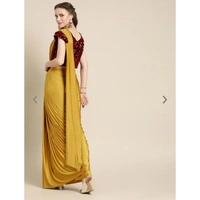 VASTREMATE Alluring Sarre - Free size