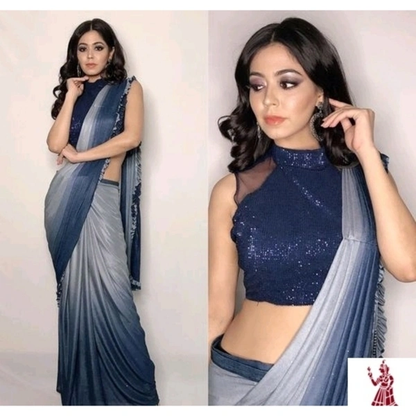 VASTREMATE 1-Minute ready To Wear Sarre - Free Size