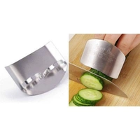 VASTREMATE Stainess Steel Finger Cutting Protector Hand Guard Safe Chopping Slice Kitchen Tool