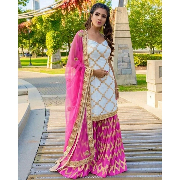 VASREMATE Stylish Top & Stylish Sarara With Dupatta Sets - XXXL