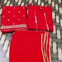 Daily Wear Stylish Kurti Set With Sharrara - M