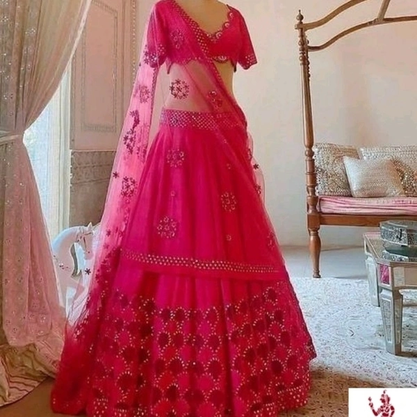 Wedding Special Lahenga Choli - semi -stiched