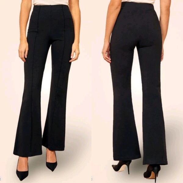 Classic Cotton Blend Trousers - 34