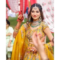 Lahenga Choli In High Sutin Fabric - Free Size