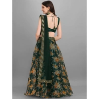 Flower Work Lahenga Series - Free Size