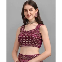 Flower Lahenga Series  - Semi Stiched