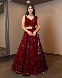 Lahenga Choli Party Series - Semi Stiched