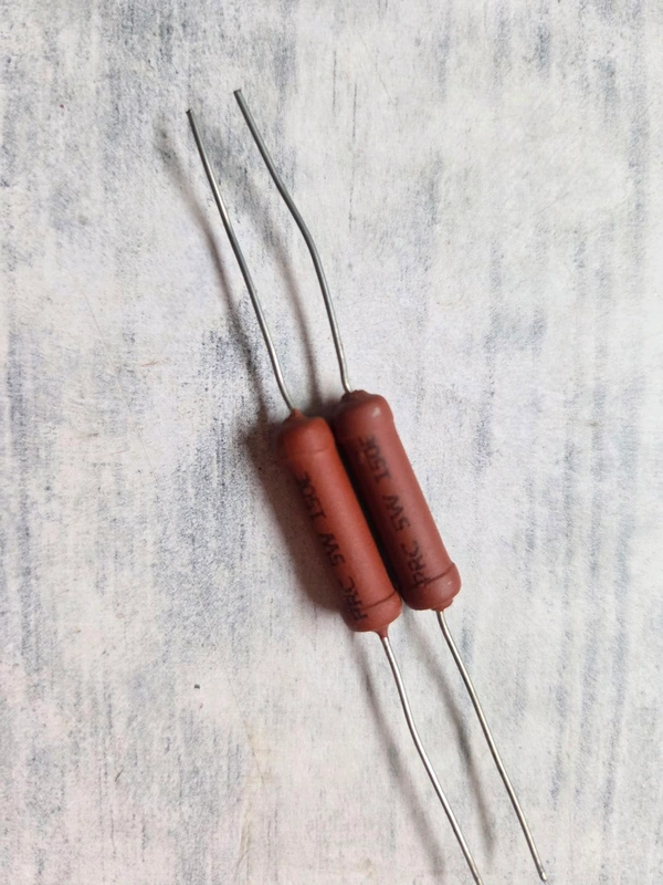 PRC 5w 150E : Silicone Encased Resistors : WWR - 6x21mm (Diameter X Length), Maroon, 0.003