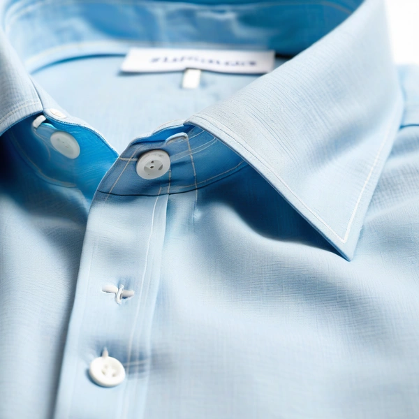 Regular Fit Linen Shirt - L, Anakiwa Blue