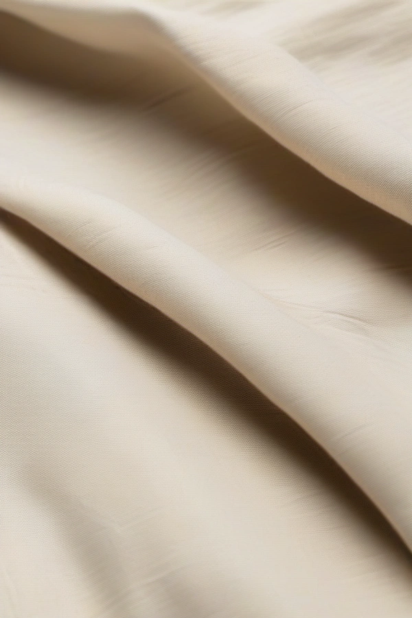 Regular Fit Linen Shirt - L, Cream