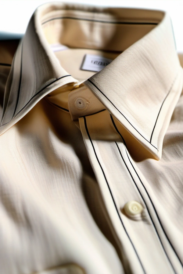 Regular Fit Linen Shirt - L, Cream
