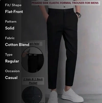 Pesado Black Trouser For Men's Pants - Black, 34