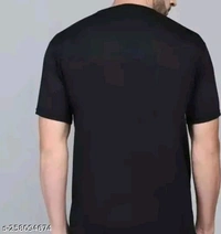WEARSKY Man Polyester Tshirt Black & White (Pack Of 2) - BLACK & WHITE, L