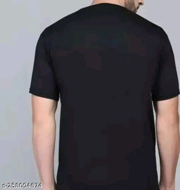 WEARSKY Man Polyester Tshirt Black & White (Pack Of 2) - BLACK & WHITE, L