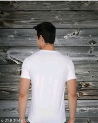 WEARSKY Man Polyester Tshirt Black & White (Pack Of 2) - BLACK & WHITE, L