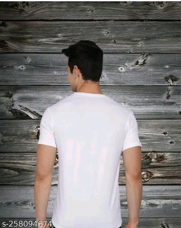 WEARSKY Man Polyester Tshirt Black & White (Pack Of 2) - BLACK & WHITE, L