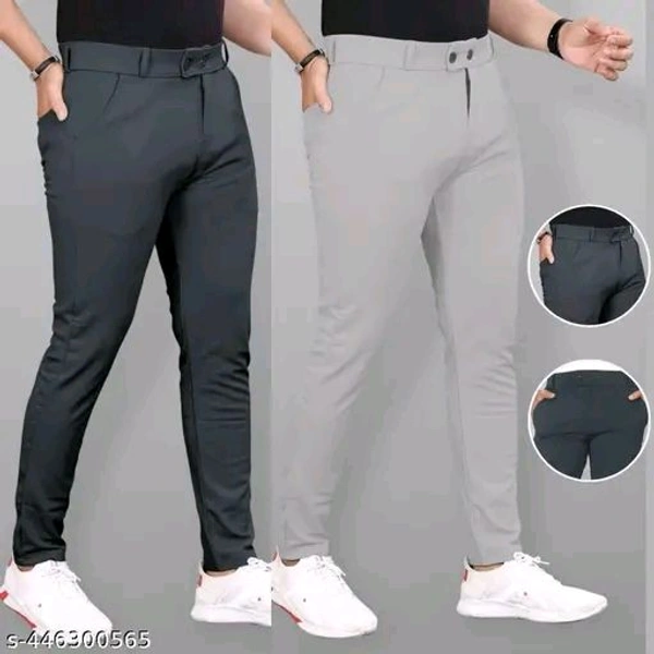 Dark Grey and Light Grey Tapered Fit Designer Mens new fashion - 32