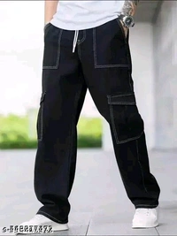 Elegant Fabulous Men Trousers - Black, 28