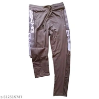 Men's Fit Trousers with Adjustable Drawstring-Multicolor (Pack of 5) - L