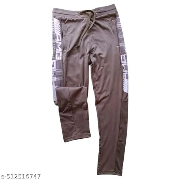 Men's Fit Trousers with Adjustable Drawstring-Multicolor (Pack of 5) - L
