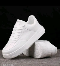 casual Sneakers White OutDoor Shoes For Boys and Men - White, 9