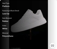 casual Sneakers White OutDoor Shoes For Boys and Men - White, 9