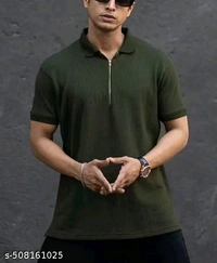 Zipper T shirt - S
