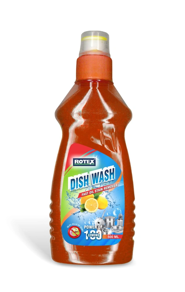 Rotex Product Private Limited ROTEX Dish Wash – Fast Oil Stain Remover - Potters Clay