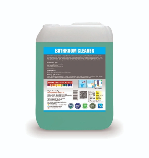 Rotex Products Private Limited Rotex Bathroom Cleaner  - Free, Vista Blue