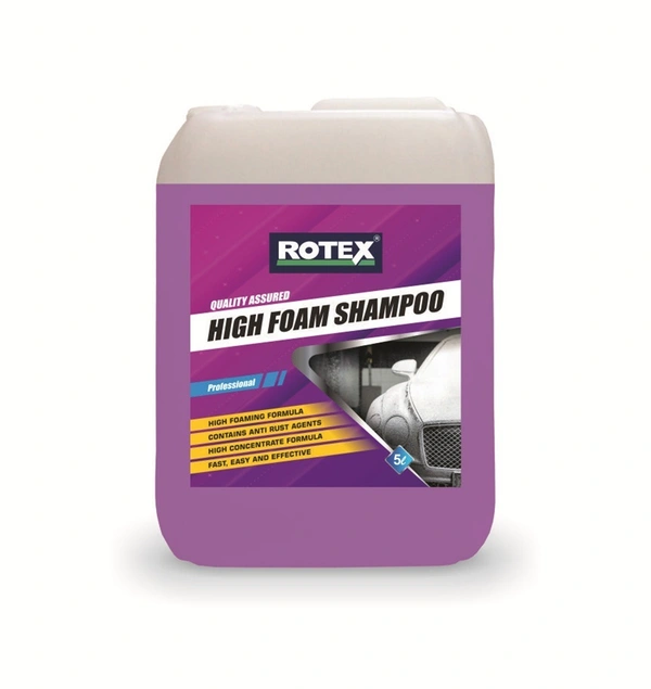 Rotex Products Private Limited Rotex High Foam Shampoo 5ltr - Free, Medium Red Violet