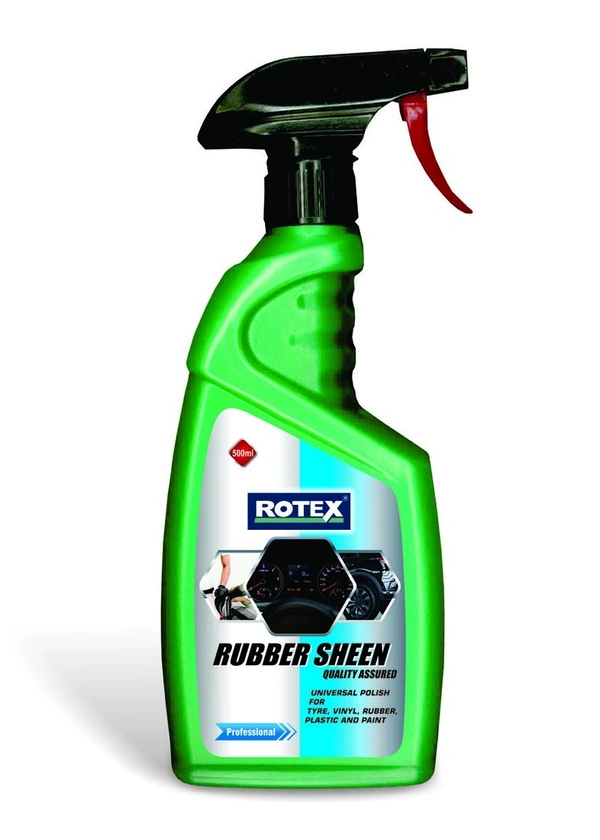Rotex Rubber Sheen Spray - Free, Chateau Green