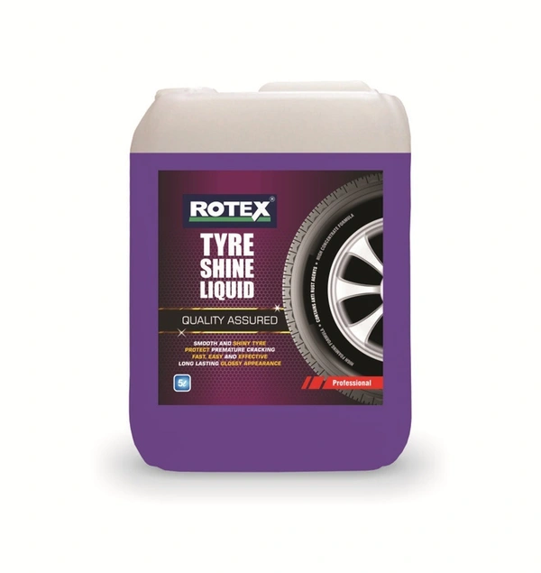 Rotex Products Private Limited Rotex Tyre Shine Liquid 5ltr - Free, Danube
