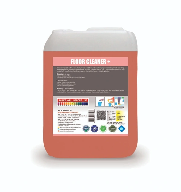 Rotex Products Private Limited Rotex Floor Cleaner + - Free, Thunderbird