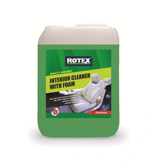 Rotex Products Private Limited Rotex Interior Cleaner With Foam 5ltr - Free, Malachite