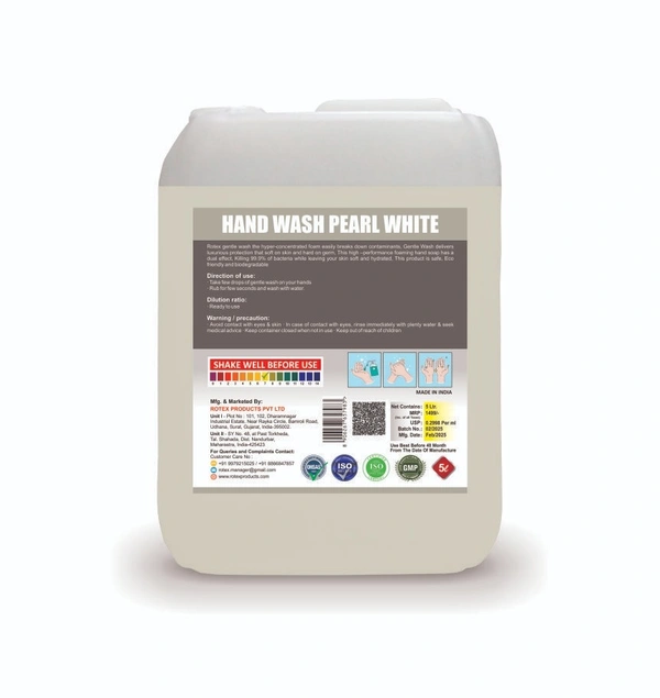 Rotex Products Private Limited Rotex  Hand Wash Pearl - Free, Swirl