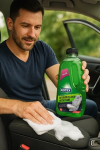 Rotex Products Private Limited Rotex Interior Cleaner 1ltr - Free, Malachite