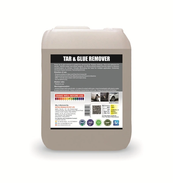 Rotex Products Private Limited Rotex Tar & Glue Remover 5ltr - Free, Sandstone