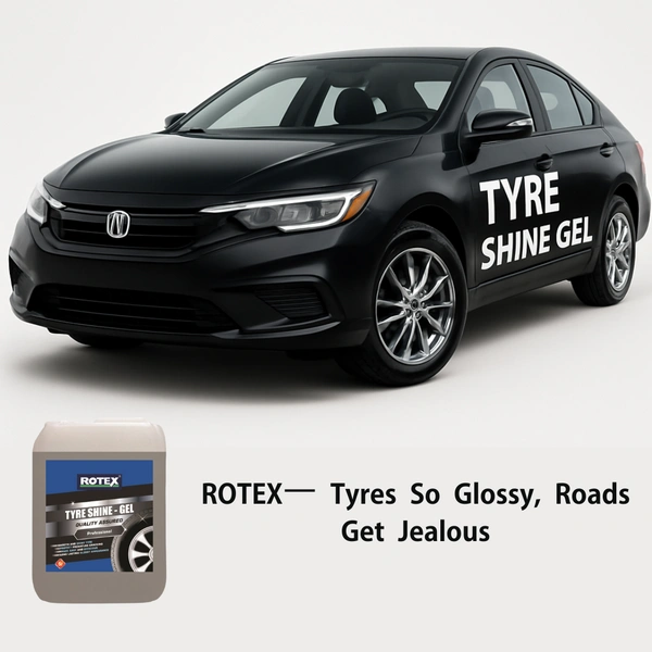 Rotex Products Private Limited Rotex Tyre Shine Gel 5ltr - Free, Green White