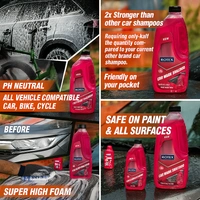 Rotex Products Private Limited Rotex Car Wash Shampoo 1ltr - Free, Hollywood Cerise